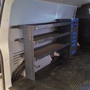 180 CM PAKETTIAUTON HYLLYKKÖ LAATIKOSTO