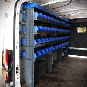 300 cm pakettiauton hylly Ford Transitissa