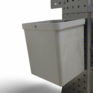 Roskakori pakettiautoon