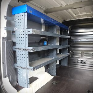 200 cm pakettiauton hylly Kia PV5 pakettiautossa