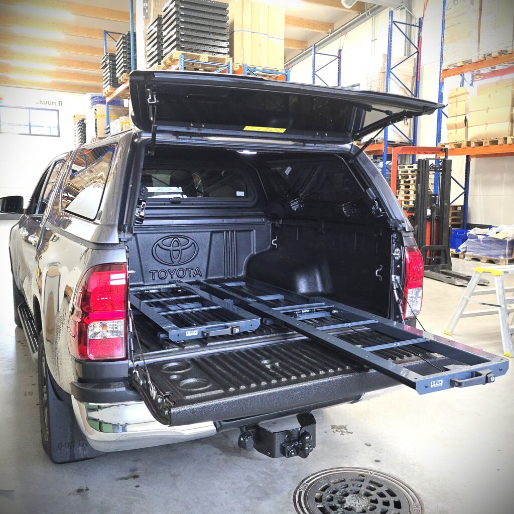 toyota hilux liukutasot lavalle