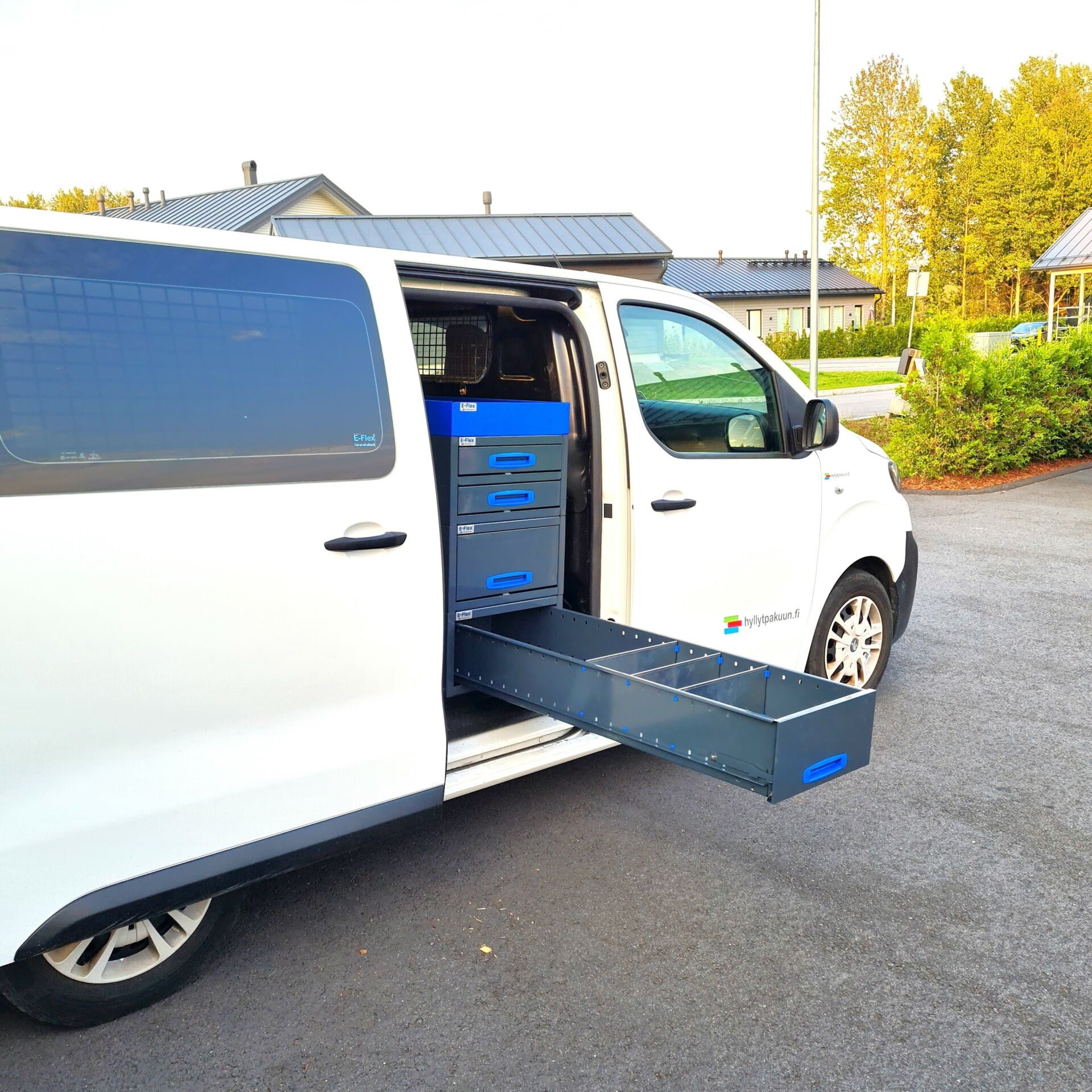 E-Flex pitkä vetolaatikosto peugeot expert