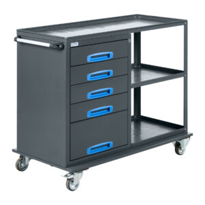 100 cm työkaluvaunu vetolaatikoilla – tukeva säilytysratkaisu ammattilaiselle