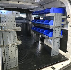 Opel combo van shelving