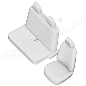 Citroen Jumpy istuinsuojat 1+2 puolikeinonahka etupenkkeihin