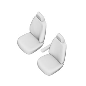 Citroen Berlingo istuinsuojat 1+1 puolikeinonahka etupenkkeihin