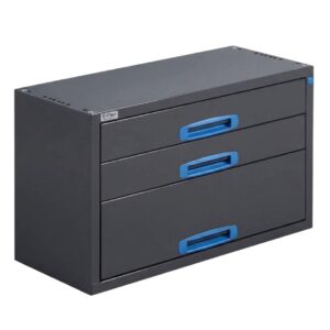 76 cm laatikosto kolmella laatikolla pakettiautoon korkeus 48 cm